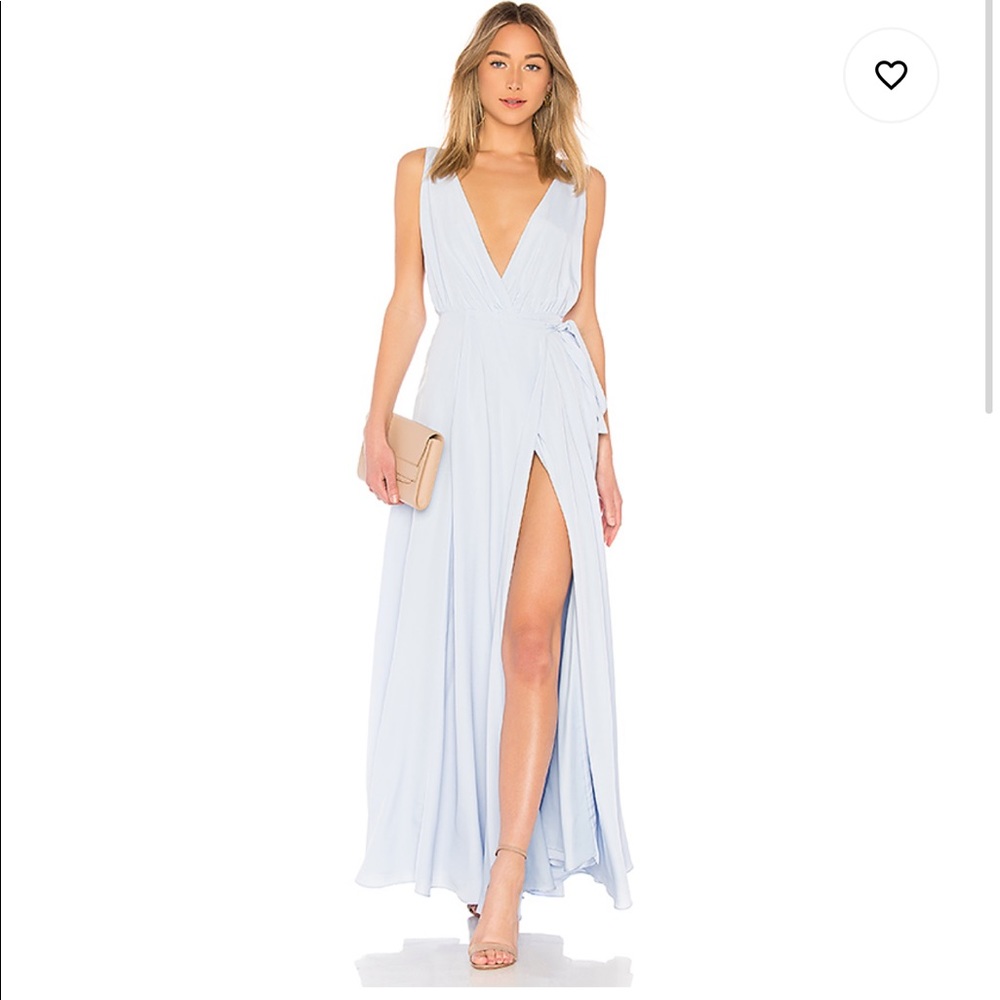 Leah Gown in Periwinkle